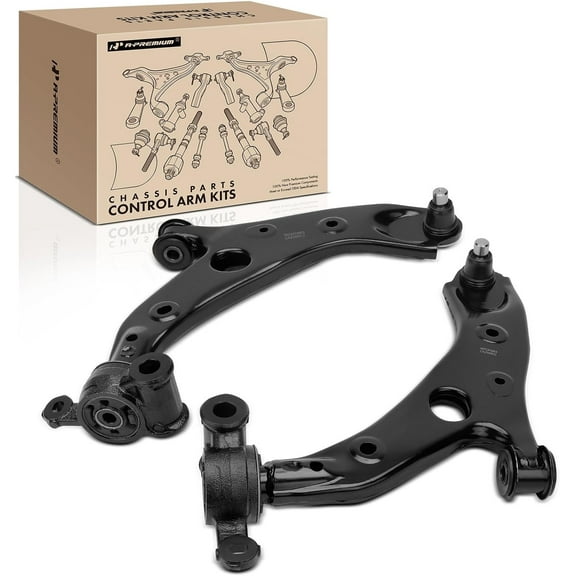 A-Premium 2 x Front Lower Control Arm with Ball Joint & Bushing, Compatible with Mazda 3/3 Sport 2014 2015 2016 2017 2018