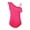 Hot Pink, variant on EnJoCho Girls Bodysuit Swimsuit One Shoulder Ruffle Bathing Suit Beach Swimwear Kids Adjustable Strap Quick-Dry Solid Color Cute Athleti𝖼 Swim Suit For Pool Summer Vacation