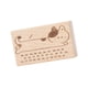 thumbnail image 5 of Sello de madera decorativo DIY Craft Tema de gato Portátil Creativo Versátil para Foto Estilo F, 5 of 9