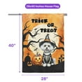 thumbnail image 5 of Trick or Treat Maltese Needs Candy Happy Halloween Night House Flag 28x40in Double Sided Maltese Dog Lover Gifts Idea Outdoor Decor - 02020, 5 of 5