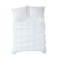 thumbnail image 3 of Cannon Heritage 100% Microfiber Polyester White 2-Piece Twin Comforter Set, Solid Casual themed, Adult Bedding, OEKO-TEX Certified, 3 of 8