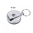 thumbnail image 4 of Mgaxyff Retractable Key Ring Belt Chain,Retractable Holder Steel  Key Ring Belt Clip Pull Chain Metal Card Badge, Key Ring Belt Chain Card, 4 of 7
