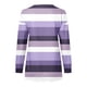 thumbnail image 5 of ICHUANYI Liquidación Tops para Mujer Otoño Manga Larga Jersey Suelto Camisa Elegante Casual Señoras Rayas Cuello Redondo Sudaderas ICHUANYI WER202308247353, 5 of 5