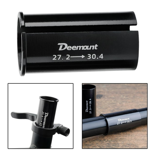 Espesor de de Sillín icicleta 60mm Aleación de Aluminio Reductor de Espesor Del Tubo Adaptador de Bicicleta de Montañ 272-304 mm Macarena Cuña adaptadora de tija de sillín