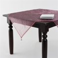 thumbnail image 1 of SARO 1212C.DR48S 48 in. Square Crushed Tissue Table Topper or Tablecloth - Dusty Rose, 1 of 1