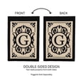 thumbnail image 4 of Evergreen 12.5 in. x 18 in. Cambridge Monogram Garden Applique Flag Letter G, 4 of 5