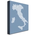 thumbnail image 3 of Trademark Fine Art Michael Tompsett Italy in Blue Canvas Wall Art - 24x32, 3 of 3