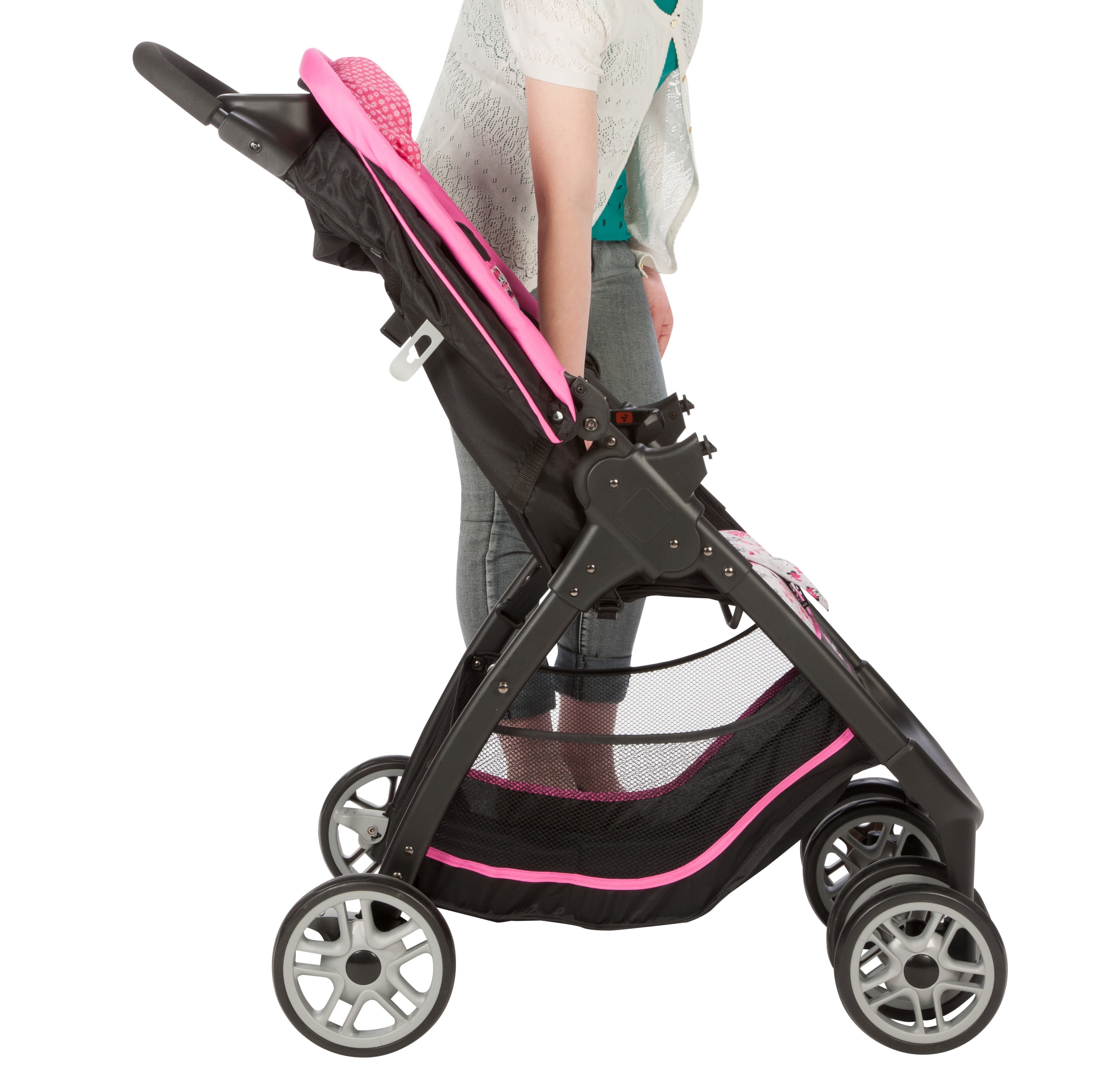 Disney baby minnie mouse amble cheap quad travel system