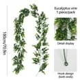 thumbnail image 2 of Artificial Christmas Garland with Mini Cones and Glitter, Flexible Holiday Garland for Mantel, Table, Staircase, Doorway, Railing, and Home Decoration, 2 of 7
