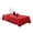 Red, variant on Ruanlalo Solid Color Ruffled Tablecloth Cotton Blend Rustic Tablecloth Rectangular Square Table Cover for Farmhouse Home Kitchen Dining Table Patio Decoration