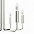thumbnail image 5 of Modway Rekindle 6-Light Iron Metal Chandelier in Polished Nickel, 5 of 7