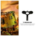 thumbnail image 3 of WORGEOUS Drummer Tuning Snare Adjustment Wrench Snare Drum Tool 4.9X5.5X0.8CM Black, 3 of 7