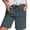 Dark Gray, variant on SEMPAI Women Shorts for Seniors Summer 2026 Casual Womens Bermuda Shorts Knee Length High Waisted Drawstring Lounge Wear
