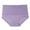 Purple, variant on Matoen Women’s Underwear Cotton Panties for Women, Soft Ladies Lace Trim Underwear High Waisted Briefs