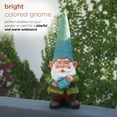 thumbnail image 5 of Alpine Corporation 15" Gnome Holding Watering Can Garden Statue, 5 of 12