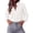 White, variant on PRETTYGARDEN Women's Floral Embroidered Button Down Shirts | Ladies Dressy Fall Blouses, Long Sleeves, Ruffle Neck, Elegant Boho Eyelet Tops for Work, Business & Spring Casual Outings