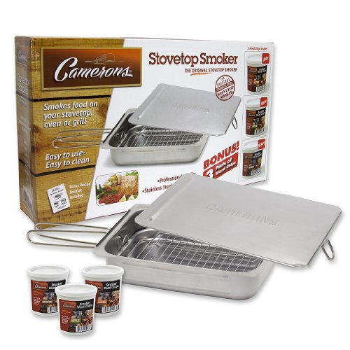 Stovetop Smoker the Original Camerons Stainless Steel Smoker Value