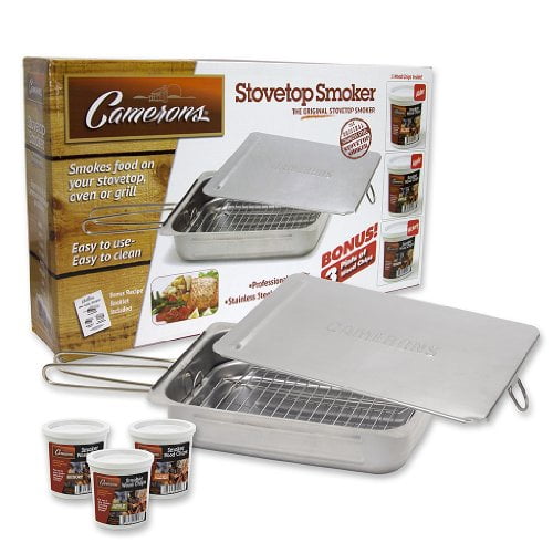 Stovetop Smoker the Original Camerons Stainless Steel Smoker Value