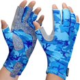 thumbnail image 1 of 1 Paire Gants De Pche L/xl, Bleu, Antidrapant Camuflaje Gants De Chasse, Gants Pour Pche, Chasse, Camping, Randonne, Photographie, 1 of 5