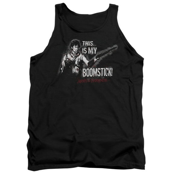 Army Of Darkness Boomstick Adult Tank Top Black