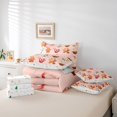 thumbnail image 6 of Manfei Western Xmas Festive 7-Piece Twin Bedding,Cartoon Christmas Snowflake Bedding Comforter Set,Xmas Reversible, 6 of 7