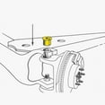 thumbnail image 4 of Front Camber Caster Alignment Bushing, Deformation Proof Adjustable K80109 Reliable High Strength Camber Caster Bushing  for B-Series Navajo, 4 of 7