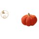 thumbnail image 1 of Escultura De Bola De Calabaza De Cristal, Figura De Metal, Adorno De Escritorio, Estatua, Soporte De Felpa, Cojín Decorativo Para Sofá, Pasillo, Chimenea, Dormitorio, Sala De Estar, Oficina, 1 of 8