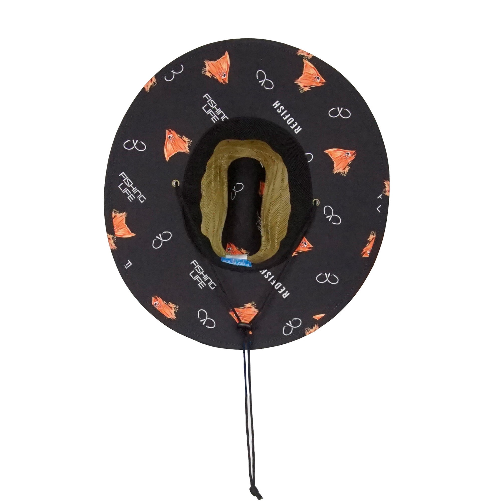 Fishing Life Marlin Straw Hat - Straw, Adult Unisex