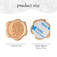 thumbnail image 2 of Pegatinas Pilloze Wax Seal, 50 unidades, 3D, rosa, 3 cm, color dorado, 2 of 7