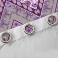 thumbnail image 4 of Castle Fairy Paisley Mandala Curtains Pack of 2 (42x84 Each),Boho Curtains Blackout, 4 of 6