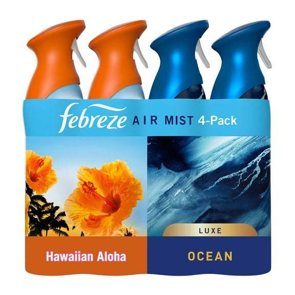 Febreze Air Effects Air Freshener Spray, Hawaiian Aloha & Ocean, 4 ct., 35.2 oz.