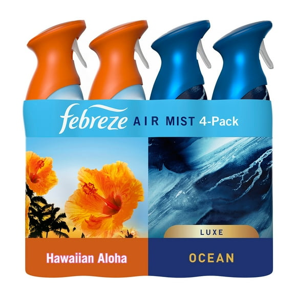 Febreze Air Effects Air Freshener Spray, Hawaiian Aloha & Ocean, 4 ct., 35.2 oz.