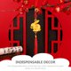 thumbnail image 4 of YSNOOWE 6Ud Colgante Bonsái Dorado Año Nuevo Tradicional China, 4 of 7