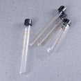 thumbnail image 3 of 8PCS/4Set Graduated Glass Test Tube with Screw Caps High Temperature Resistant Calibration Test Tube, 3 of 5