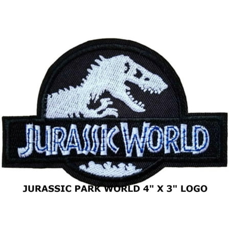 Superheroes Jurassic Park Movie Logo Embroidered Iron/Sew 