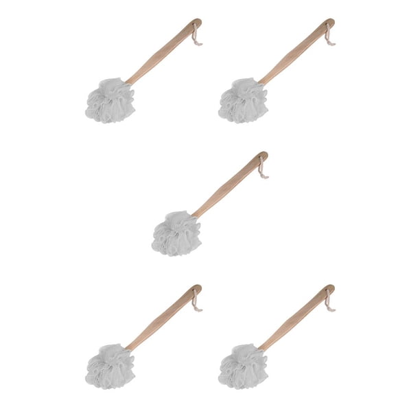Cepillo exfoliante para la espalda Injueey de madera Gris