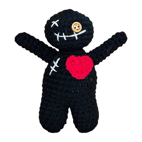 NJGRAE Canada Fête du Crochet Poupée Vaudou Coussin à Pince Halloween Poupée Sorcière Ornement Halloween Halloween Crochet Poupée Vaudou Coussin à Pince Articles en Liquidation