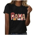 thumbnail image 1 of Birdeem Mode Femmes Été Ample Imprimé T-Shirt à Col Rond Manches Courtes Blouse Décontractée, 1 of 4