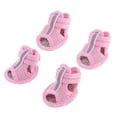thumbnail image 1 of 2 Pares de Sandalias de Malla Rosa con Suela de Caucho para Perros Yorkie Chihuahua Tamaño XS, 1 of 1