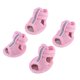 thumbnail image 1 of 2 Pares de Sandalias de Malla Rosa con Suela de Caucho para Perros Yorkie Chihuahua Tamaño XS, 1 of 1