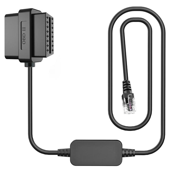 OBD Power Cable for Radar Detector,OBDII Adapter Cable for Radar Detector,Radar Detector Power Cable,Compatible with Escort MAX 360 Passport Unide R1/R3 Beltronics Radenso XP etc Radar Detector