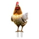thumbnail image 2 of Decoración navideña de gallinas en forma de enchufe | Estaca de animales de granja para jardín al aire libre | Decoración acrílica de animales para jardín para exhibir en Navidad, 2 of 5