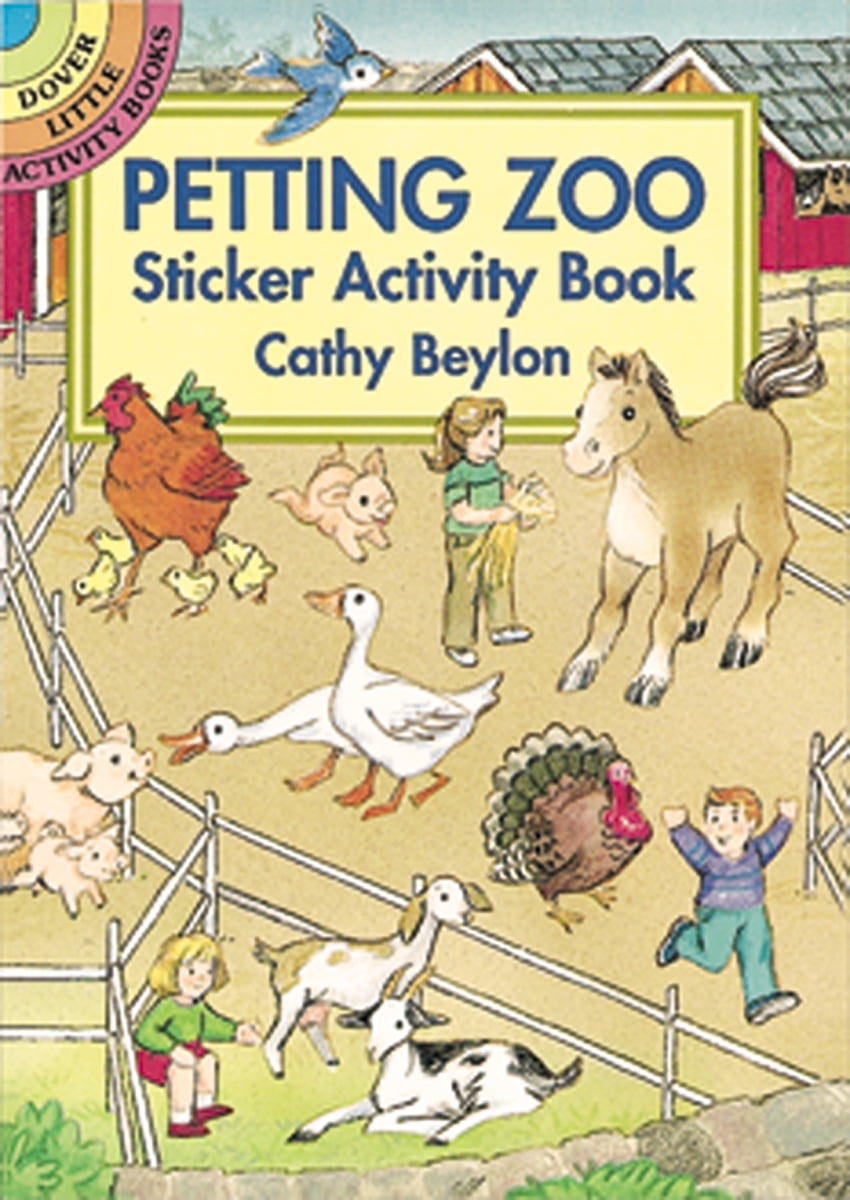Petting Zoo Sticker Activity Book Walmart Canada