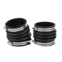 Unique Bargains No.17881-AA020 Air Intake Hose for Toyota Sienna 2004 2005 2006 for Lexus RX330 2004-2006 for Lexus RX350 2007 3.3L V6 Rubber Engine Air Intake Tube with Clamps 2 Pc