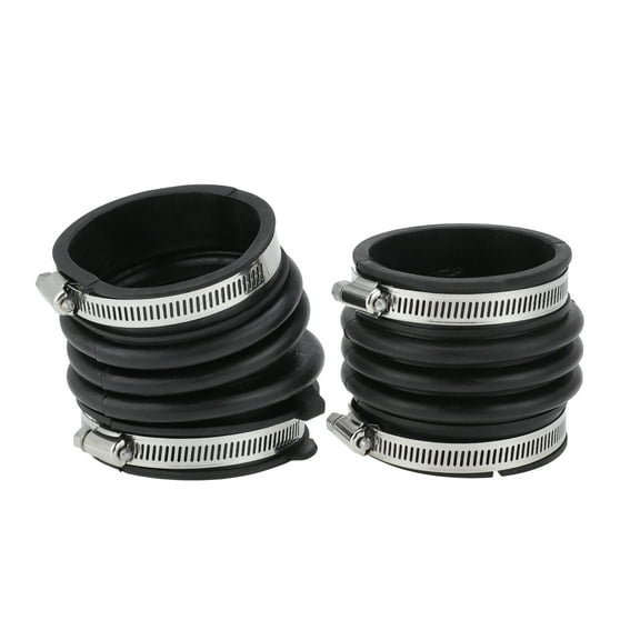 Unique Bargains No.17881-AA020 Air Intake Hose for Toyota Sienna 2004 2005 2006 for Lexus RX330 2004-2006 for Lexus RX350 2007 3.3L V6 Rubber Engine Air Intake Tube with Clamps 2 Pc