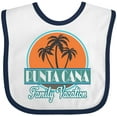 thumbnail image 3 of Inktastic Punta Cana Family Vacation Matching Boys or Girls Baby Bib, 3 of 4