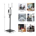 thumbnail image 2 of Sanitation Station - Hygiene Station - Hand Sanitizer Stand W/ Sign Holder & Dispenser Mounting Plate, 2 of 4