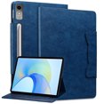 thumbnail image 4 of Allytechgroup Flip Case for Lenovo Tab P12 12.7 Inch, Cute Cat Magnetic Closure Premium PU Leather Folio Stand Protective Multi Angle Viewing Stand Tablet Case for Lenovo Tab P12, Darkblue, 4 of 5
