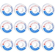 Pack of (12) JOHNSON And JOHNSON Red Cross First Aid Waterproof Tape 1 Inch X 10 Yards 10 Yards