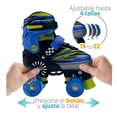 thumbnail image 3 of Patines Next Quad talla 19-22 Azul, 3 of 4